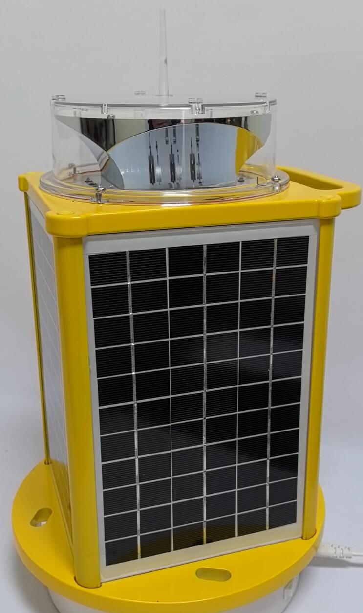 Solar Aviation Lights for Tower Cranes