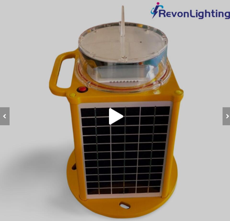 solar aircraft warning light