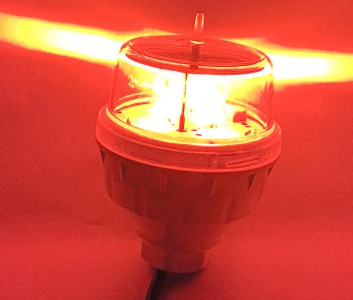 aircraft warning lights crane
