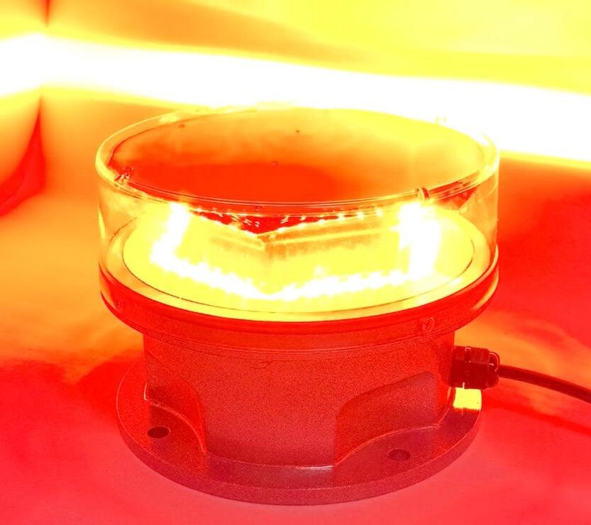 faa red obstruction lights